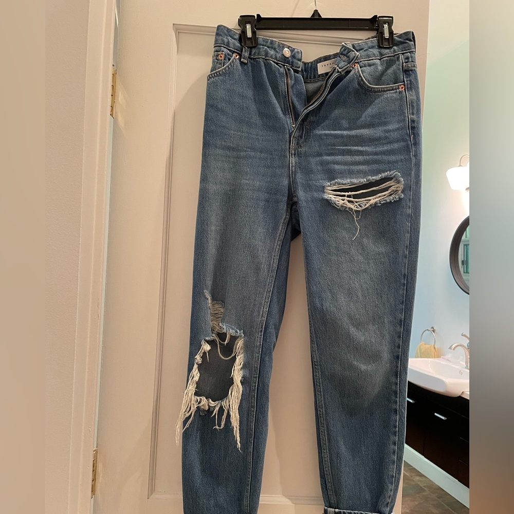 Top shop mom jeans